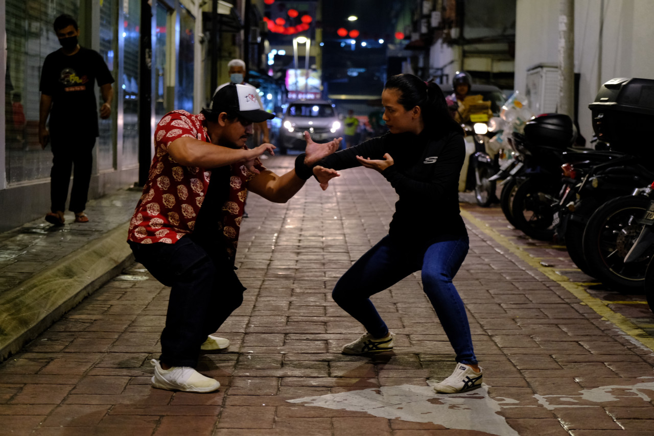 Interaksi dan kerjasama antara dua pelakon hebat ini juga dijayakan dengan sangat sempurna. - Gambar PR 