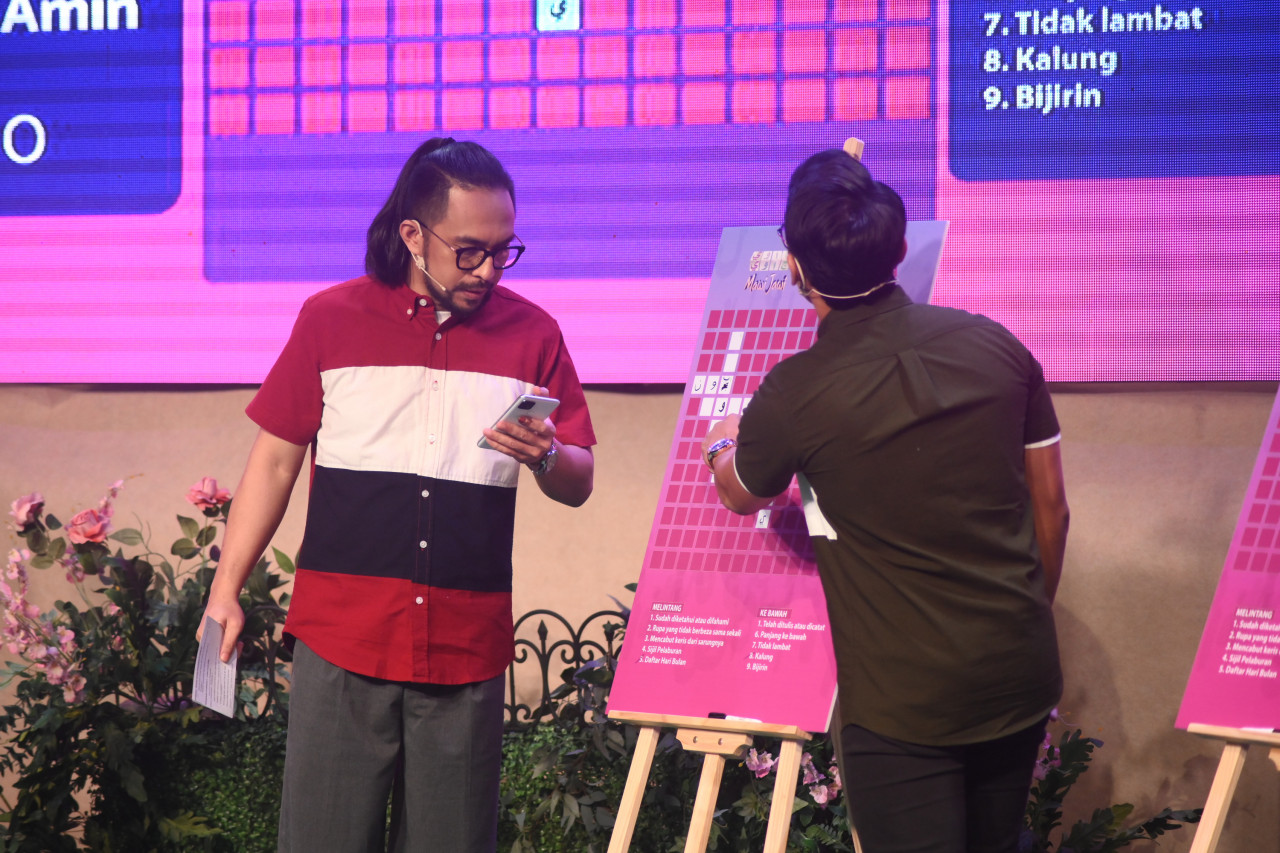 Program ini adalah peluang untuk mengembalikan kesempurnaan penggunaan tulisan Jawi dalam aktiviti harian setiap umat Islam dengan cara yang lebih mudah dan menyeronokkan. - Gambar Astro