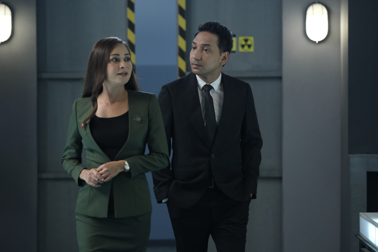 Maya Karin membawakan watak Ejen Maya. - Gambar ihsan Astro Shaw