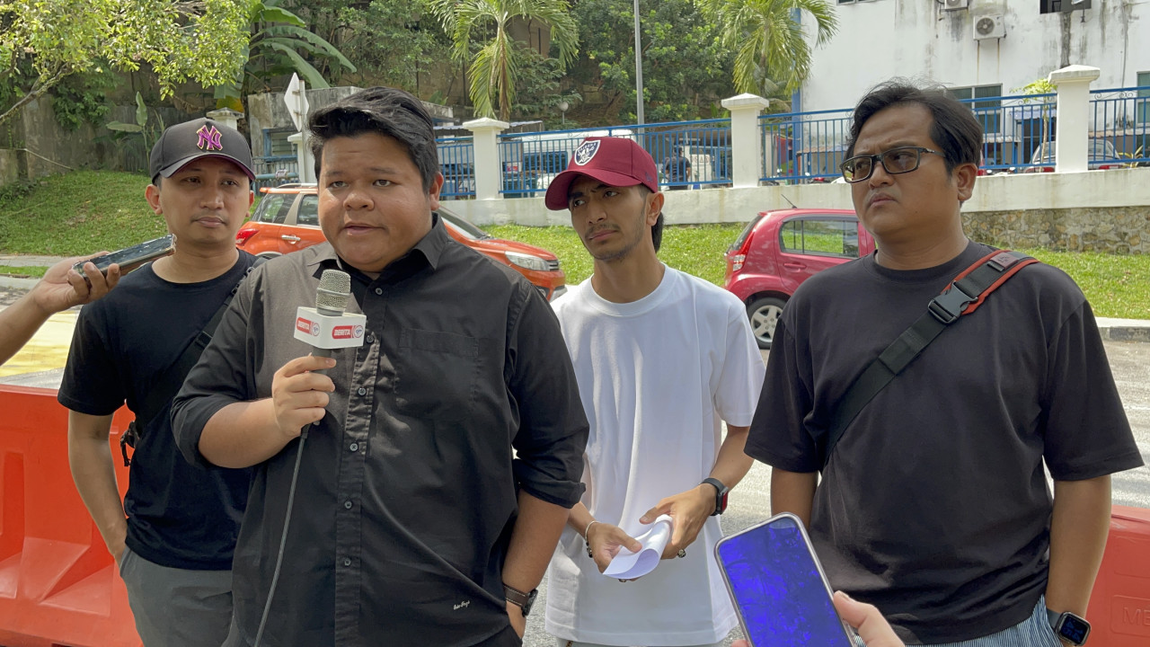 Eric berkata Laporan polis dibuat berikutan kebocoran filem ini di platform media sosial seperti Telegram, TikTok dan YouTube. - Gambar oleh Rubini Nagarajah
