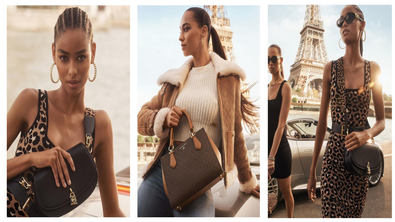 Kota Paris menjadi lokasi penggambaran kempen Michael Kors.