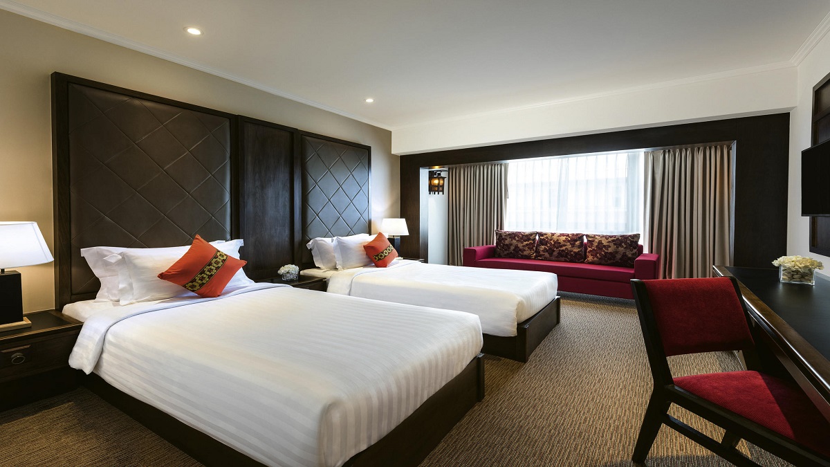 Bilik berkembar di Movenpick, Chiang Mai. - Gambar oleh Rahayu MN