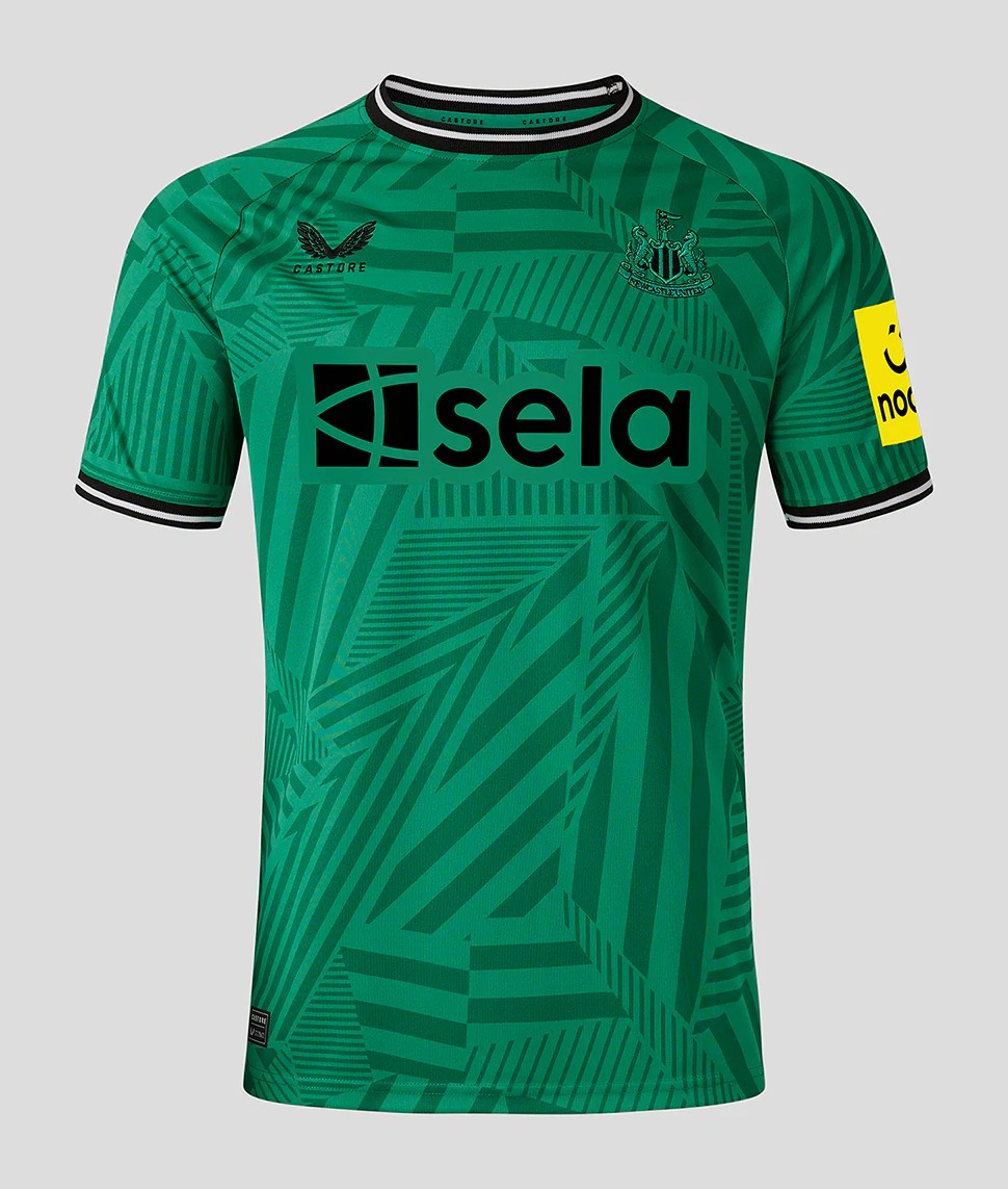 Jersi Newcastle United. - gambar Football Kit Archive