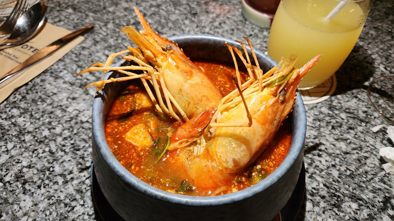 Tom yam goong lazat di Novotel Chiangmai Nimman Journeyhub