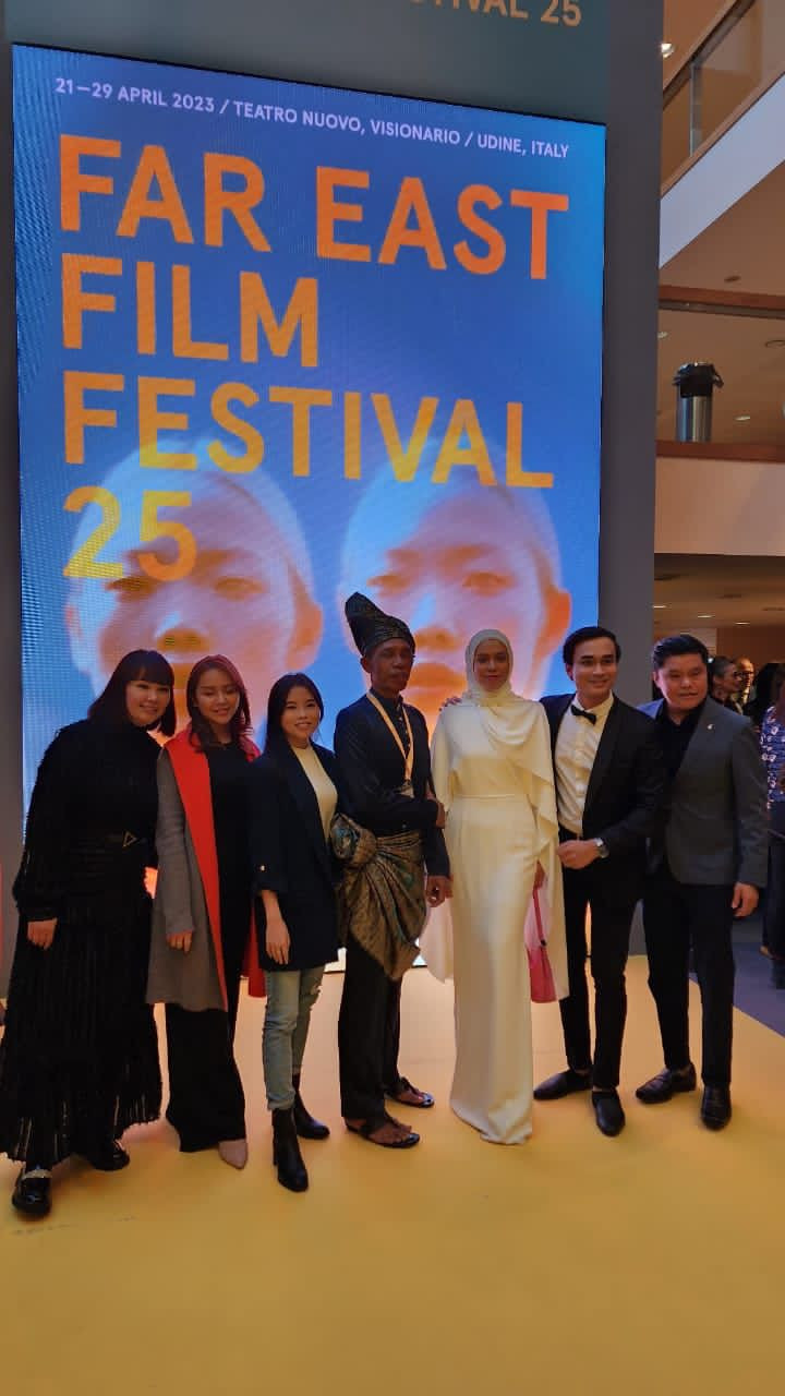 Arie berharap dapat membawa pulang trofi anugerah bagi kategori yang dipertandingkan dalam anugerah FEFF ke-25 ini. - Gambar Arie Zaharie