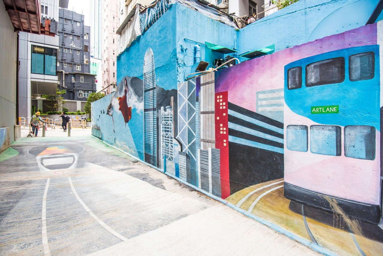 Jalan Seni di Sai Ying Pun