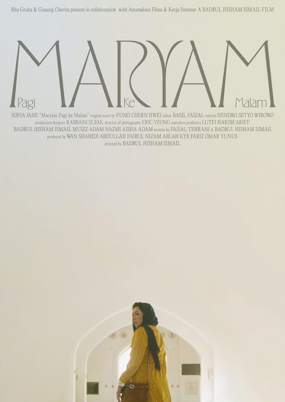 Poster filem Maryam Pagi ke Malam.