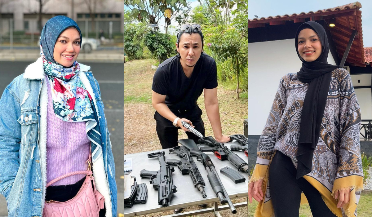 Dari kiri Puteri Sarah Liyana, Syamsul Yusof dan Ira Kazar.