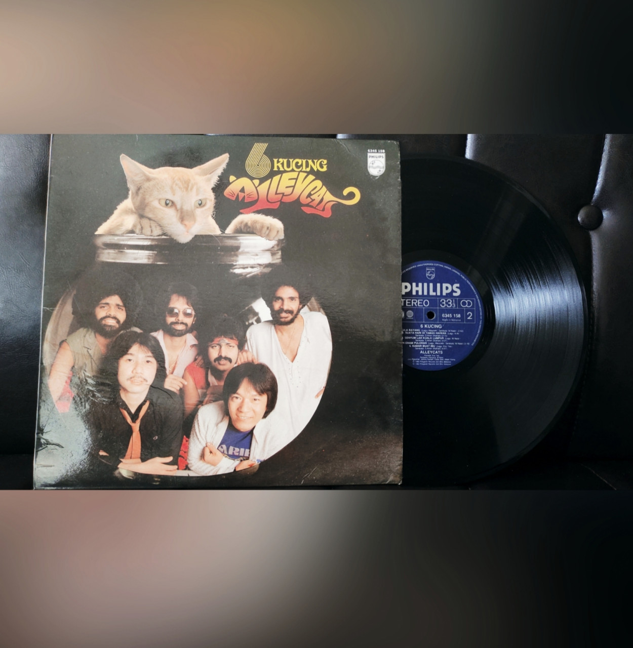 Antara album LP yang dirakamkan di Lion Studio - Kembara dan Alleycats