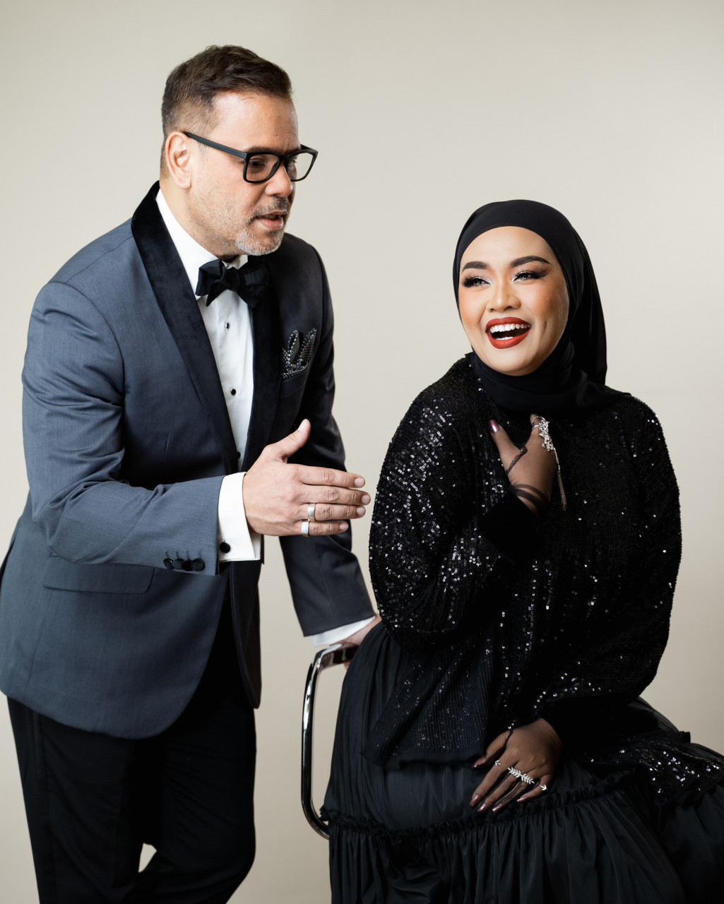 Sean Ghazi dan Liza Hanim