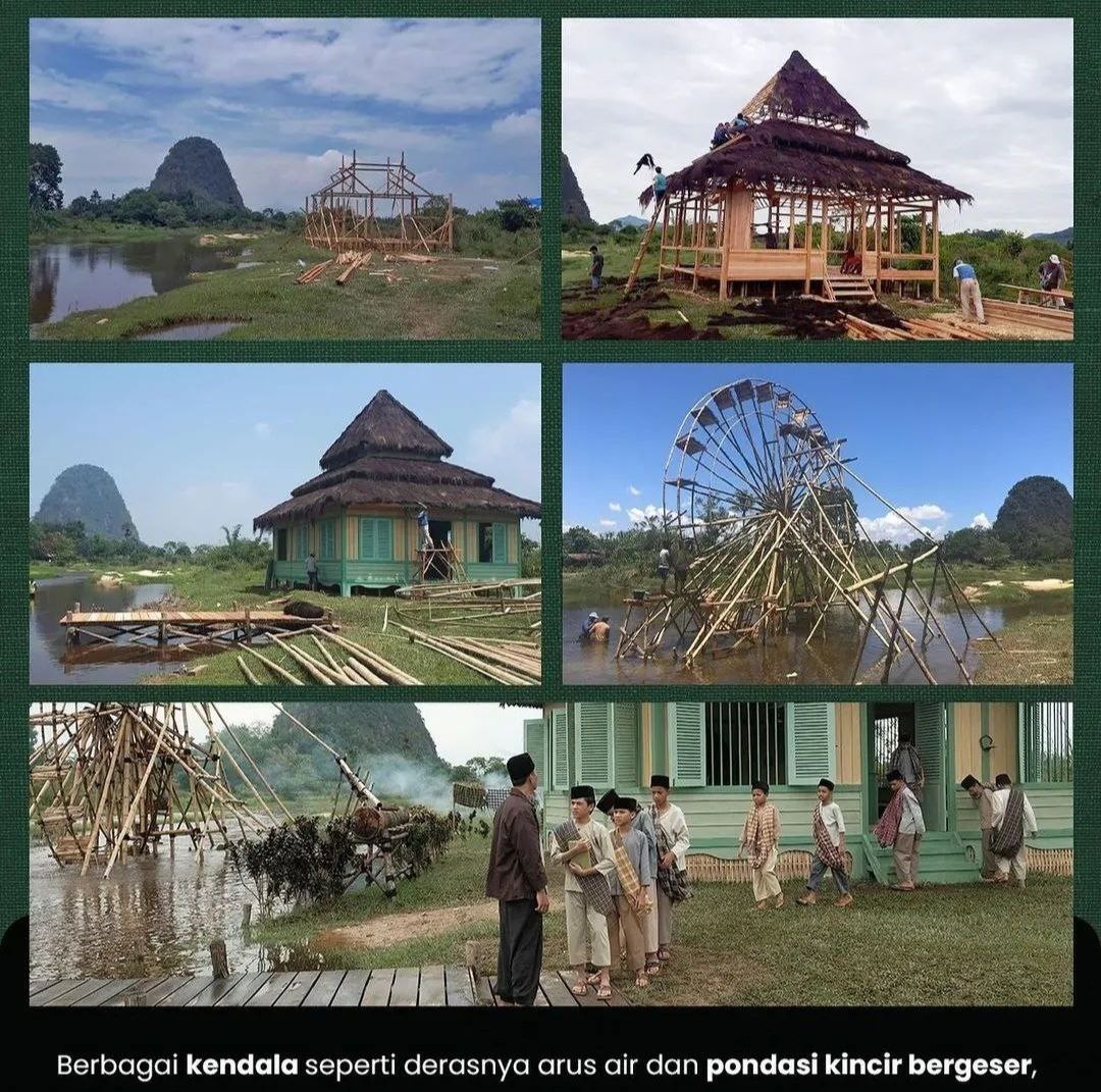 Set penggambaran filem Buya Hamka yang dibina. - Gambar Instagram Buya Hamka