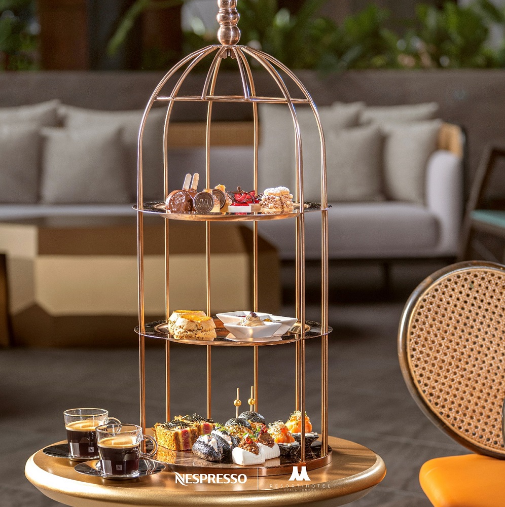 Congo Organic-infused Tai Tai Afternoon Tea Set - Gambar Nespresso