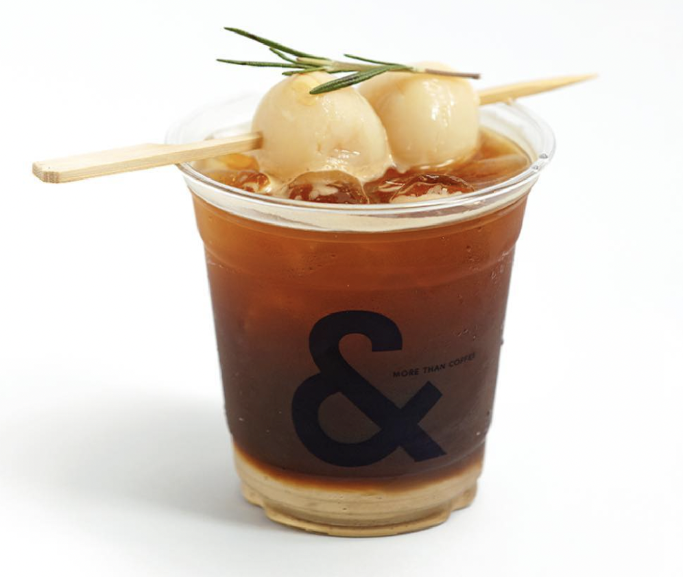 Lychee Americano, antara minuman yang perlu dicuba di Tom & Danny Coffee.