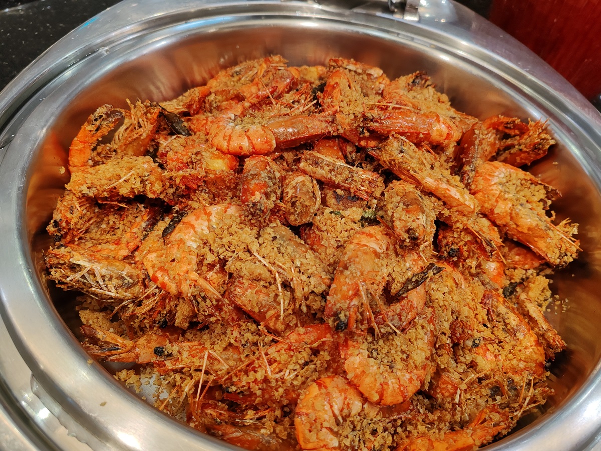 Udang nestum.