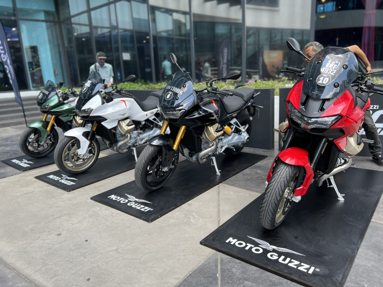 Moto Guzzi V100 Mandello, motosikal berkuasa tinggi mempunyai penampilan yang tersendiri dan agak menarik. - Gambar Moto Guzzi 