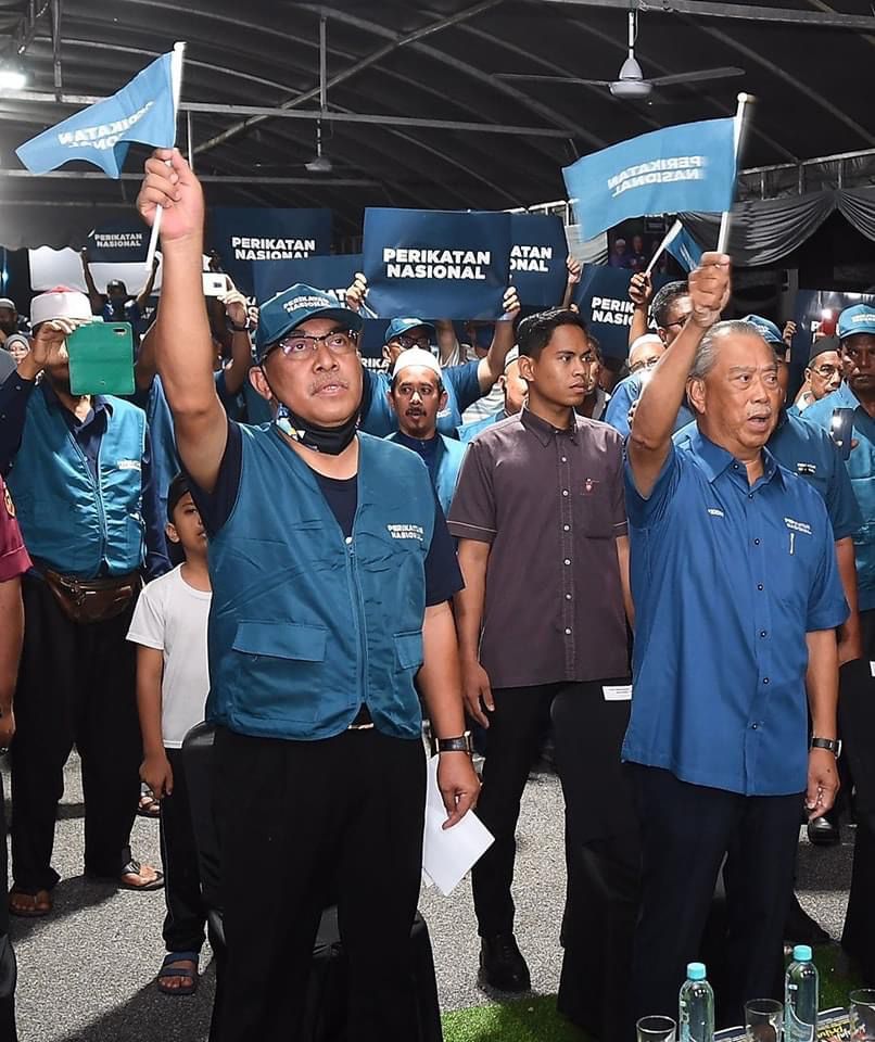 Gambar ihsan Facebook Muhyiddin Yassin