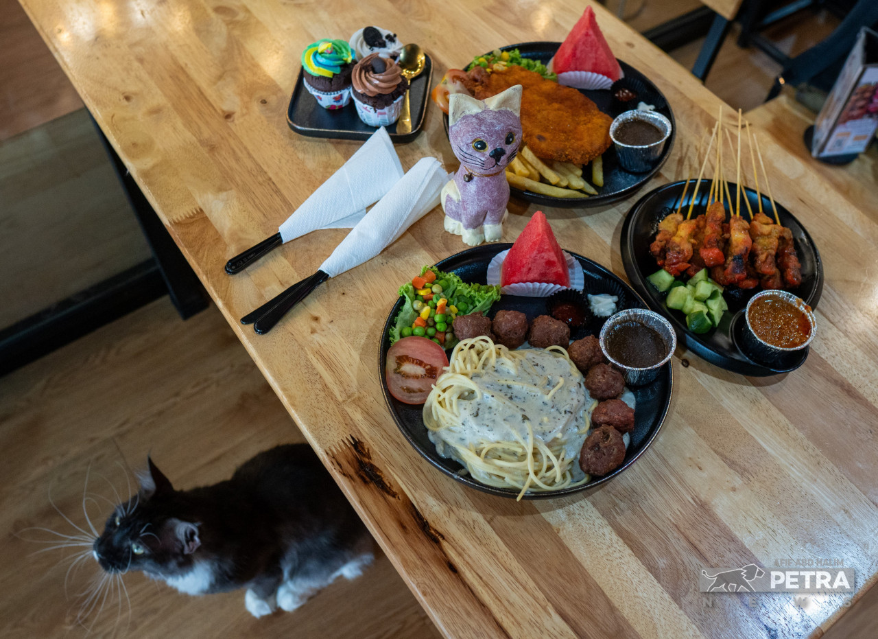 Lain-lain menu yang ditawarkan di kafe.