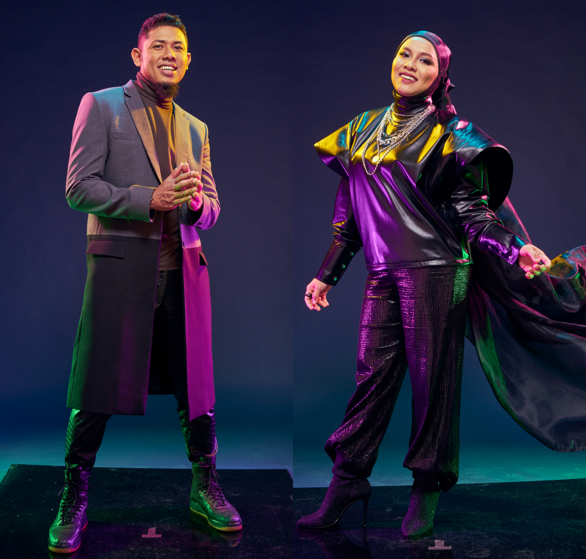 Nabil Ahmad dan Jihan Muse akan mengacarakan AME2021