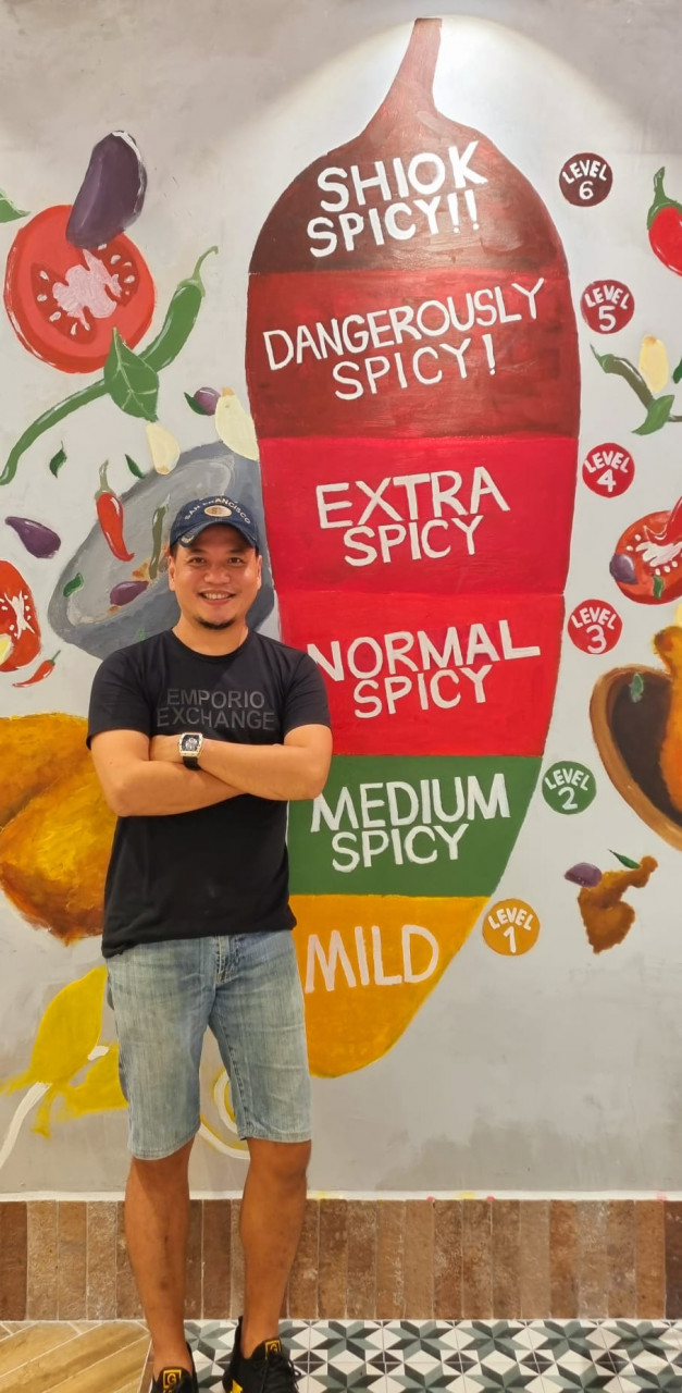 Edy Ongkowijaya dan enam tahap kepedasan sambal di D’Penyetz