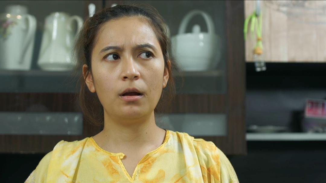 Balkisyh dalam salah satu babak 'Lockdown'.