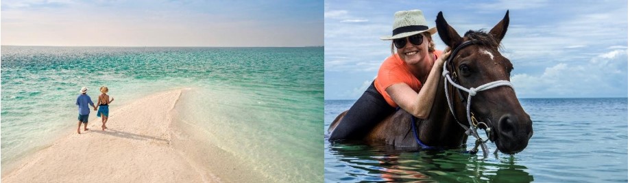 Pulau Benguerra terkenal dengan pasir putih dan pantai yang menarik.