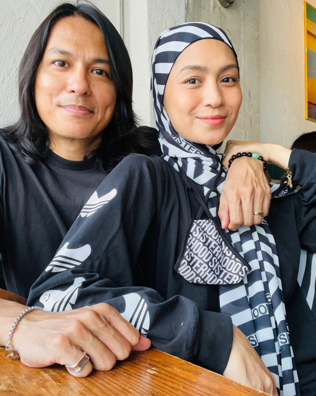 Mohamed Raqeem Brian dan Nana Mahazan.