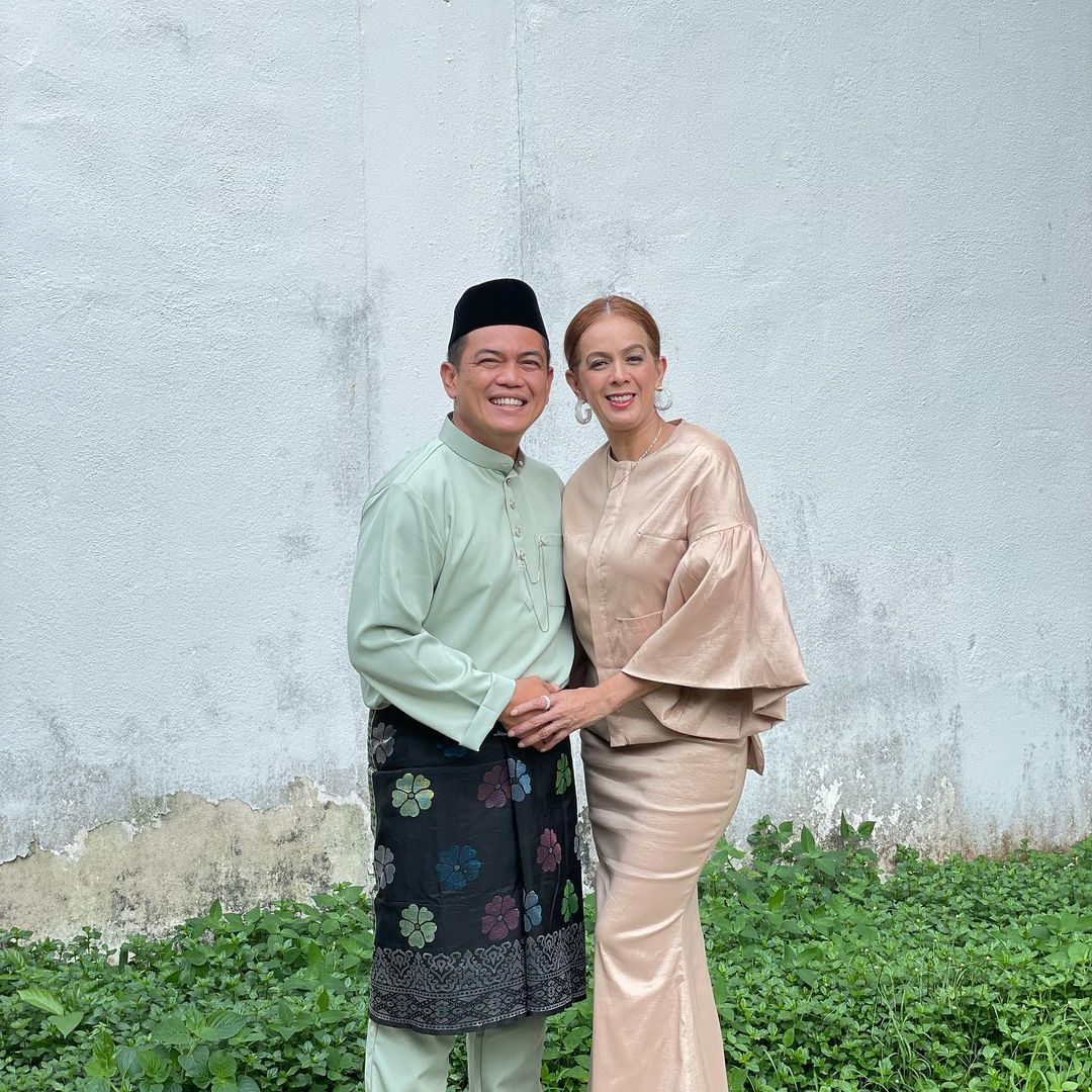 Didie Alias dan suami Norisham Ismail. - Gambar dari Instagram