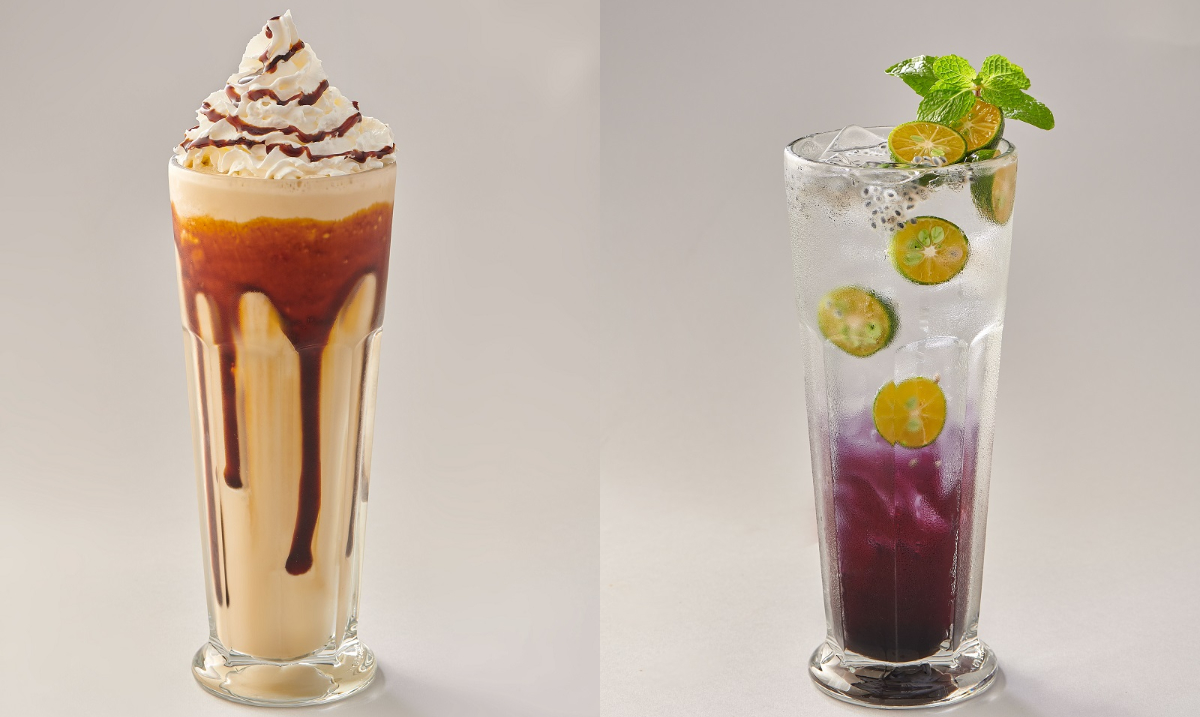 Ice Blended Onde-Onde dan Kurma Calamansi Fizz