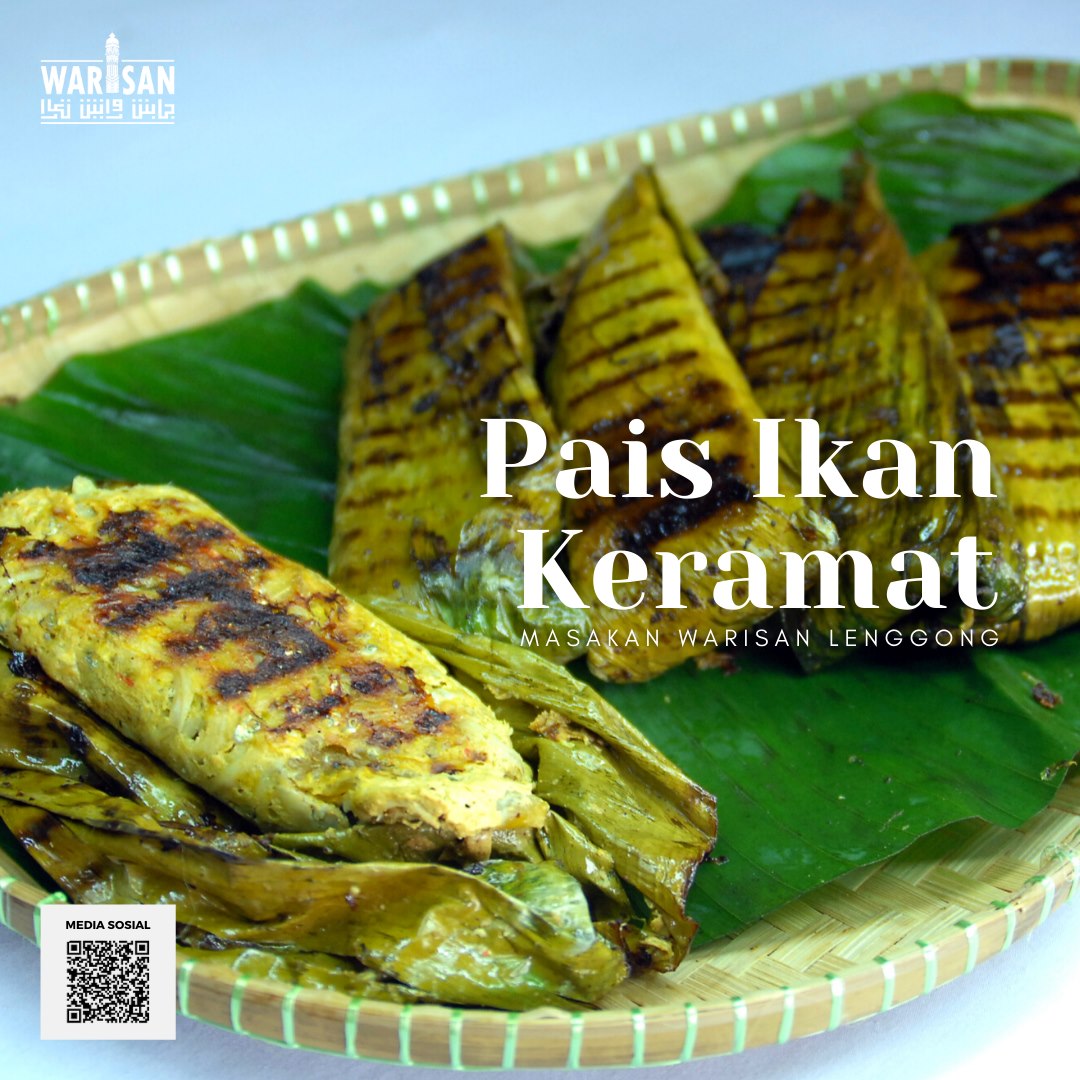 Pais ikan keramat. Gambar: Laman Facebook Jabatan Warisan Negara