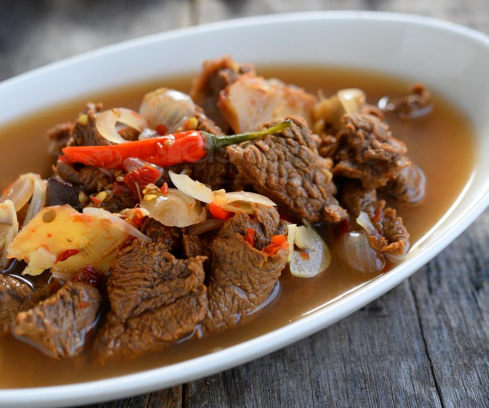 Singgang daging. Gambar: Rasa.my