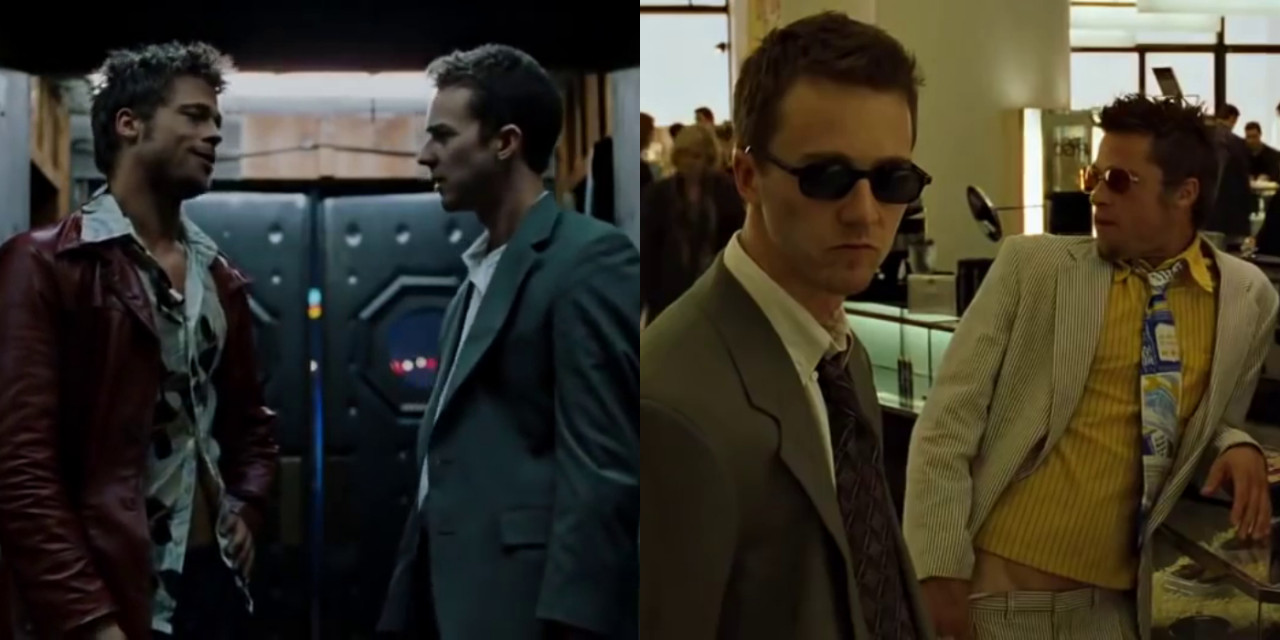 Tangkapan layar filem 'Fight Club'