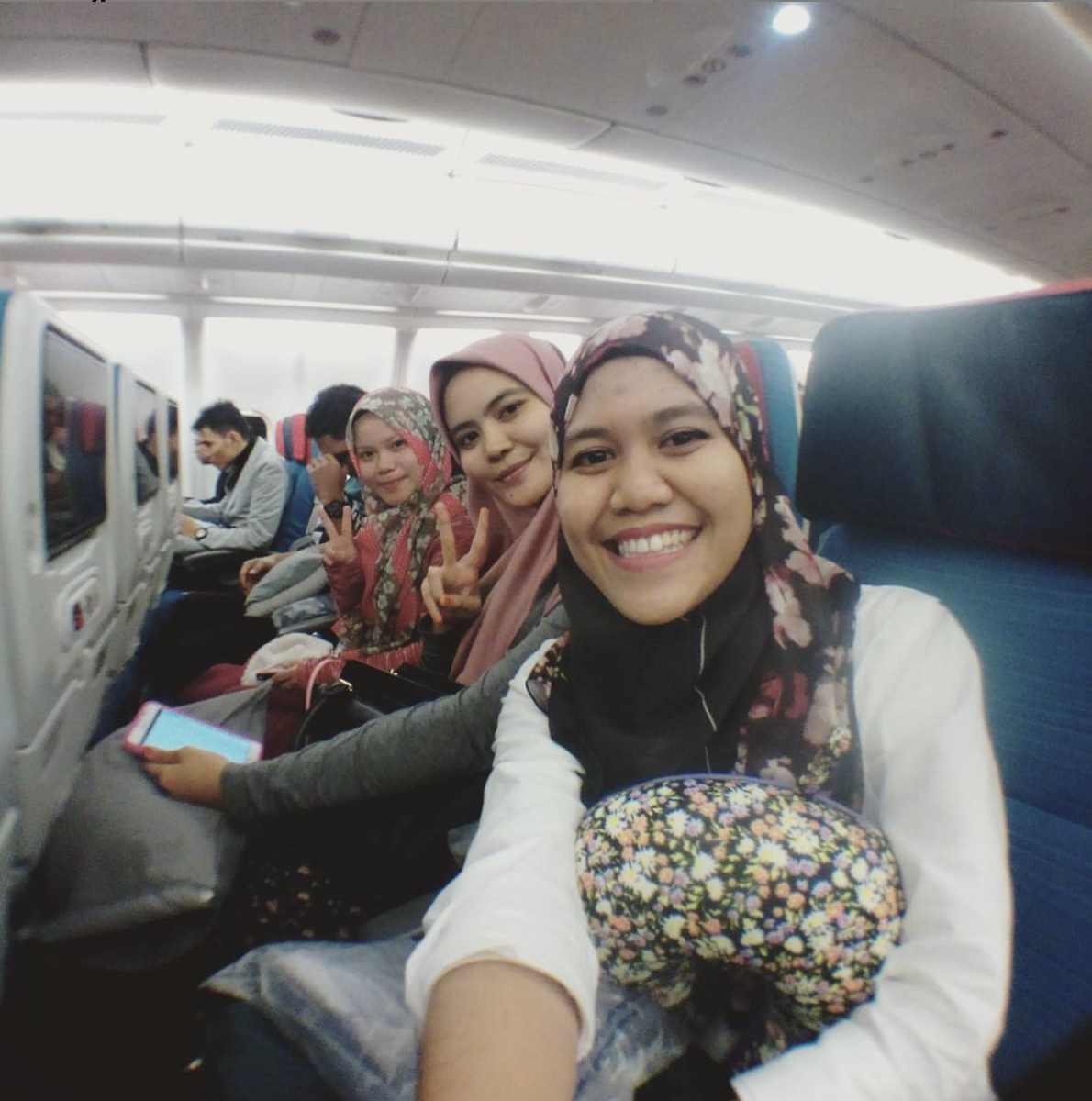 Beberapa minit sebelum berlepas ke Turki