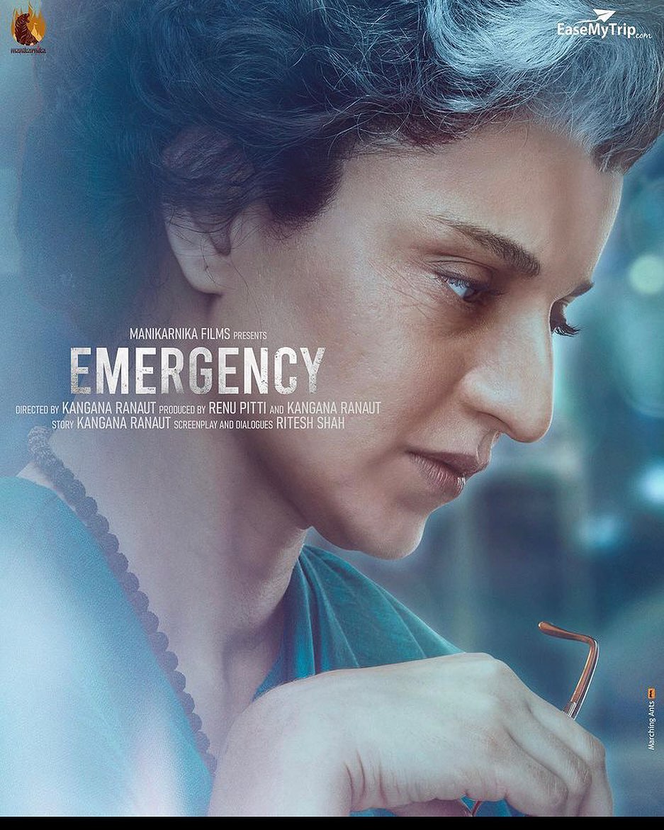 Kangana turut membintangi filem Emergency - Gambar Instagram Kanganahot_ranaut