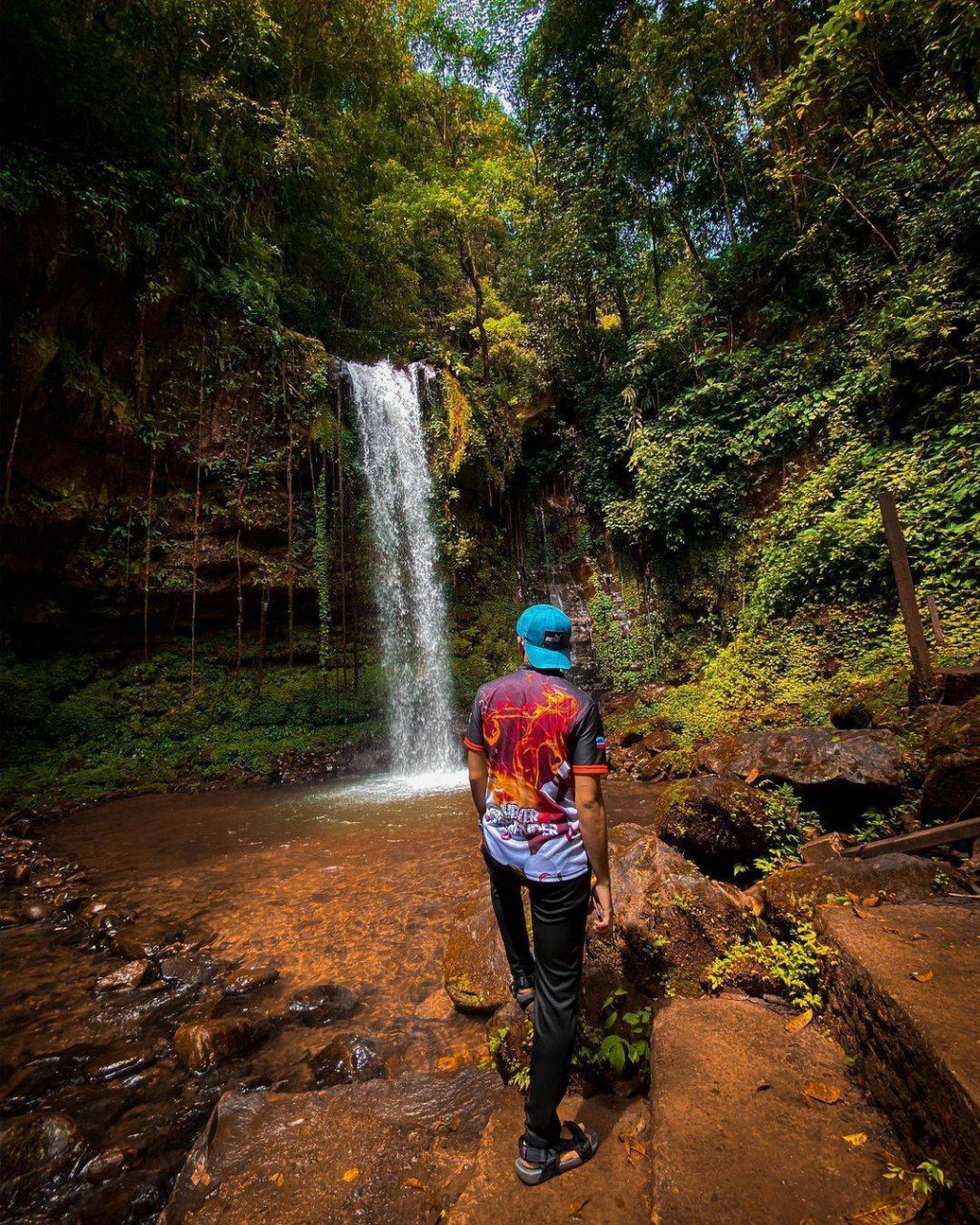 Air Terjun Mahua, Tambunan. Gambar: Instagram @zulqournainjalie