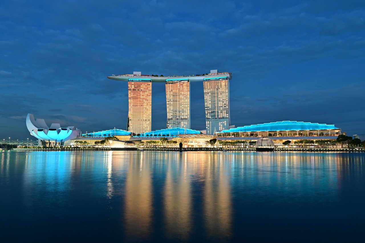 Marina Bay Sands - Gambar dari Facebook CNB Drug Free SG