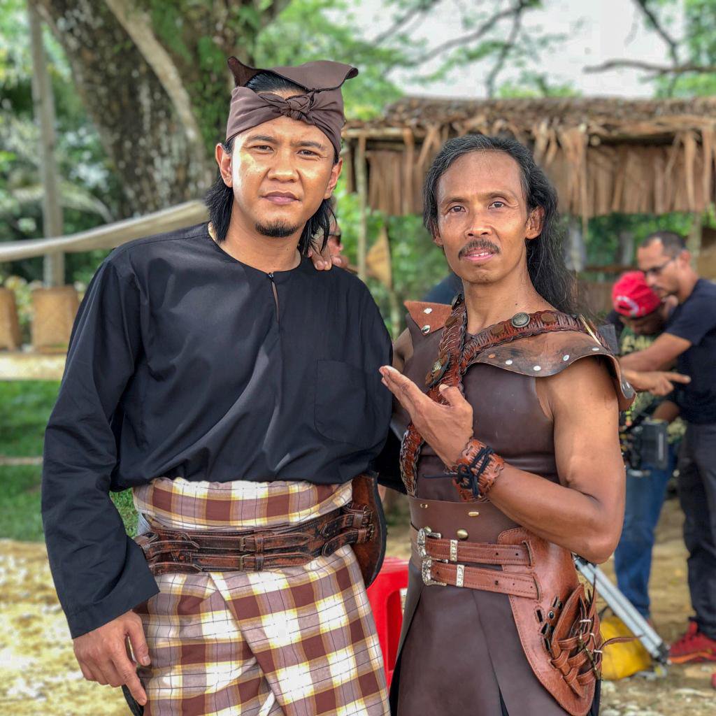 Beto Kusyairy (kiri) dan Yayan Ruhian. - Gambar fail