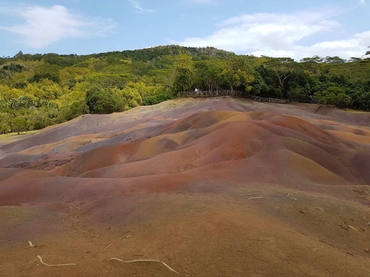 Padang pasir ‘Tanah Tujuh Warna’ di Chamarel