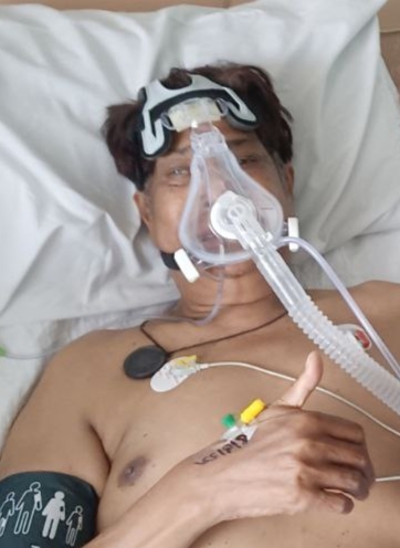 Raja Gelek, M Daud Kilau masih hidup dan kini stabil di hospital - Gambar Syed Wafa