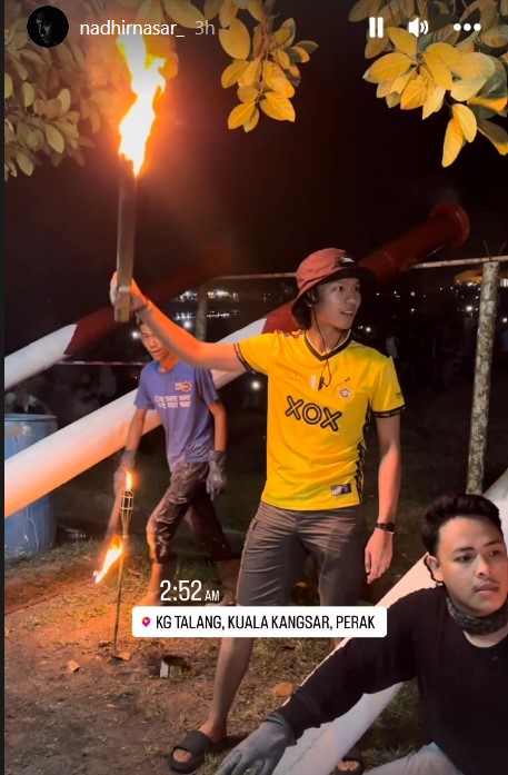 Tangkapan layar Instagram Nadhir Nasar