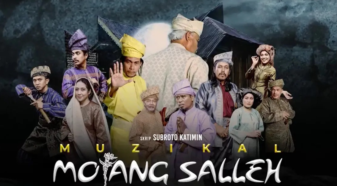 Teater Muzikal Moyang Salleh. - Gambar dari Media Sosial