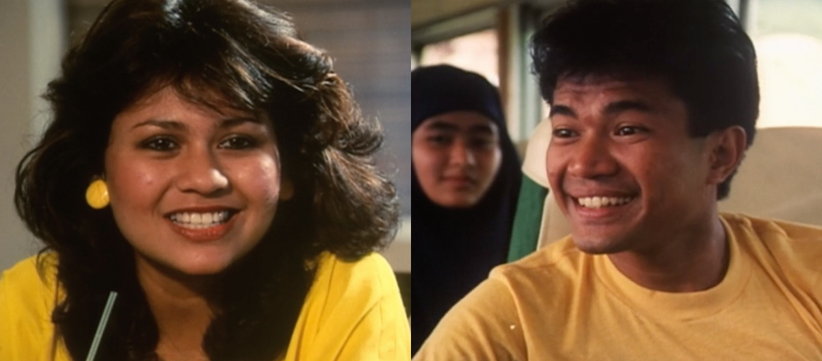 Ogy bersama Allahyarham Azmil Mustapha di dalam filem 'Ali Setan'