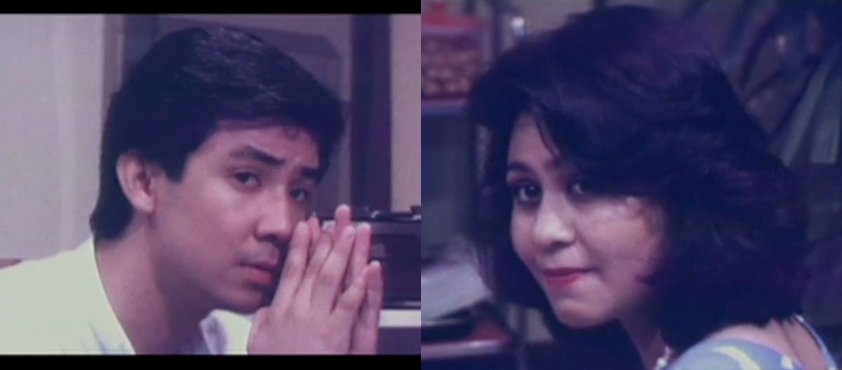 Ogy bersama Richie Ricardo di dalam filem 'Dewi Cinta'