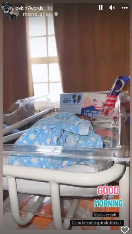 Tangkapan layar Instagram Story Pekin Ibrahim