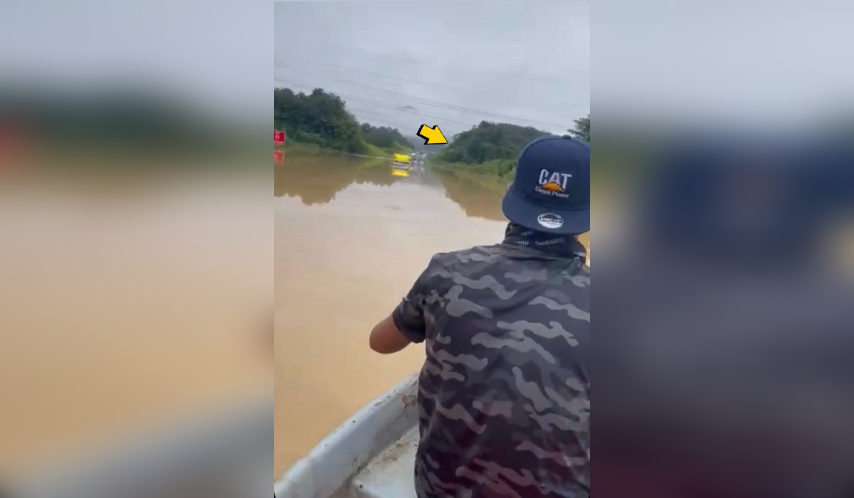 Lokasi Shamirul ditemui kira-kira jam 8.30 pagi, Ahad lalu.