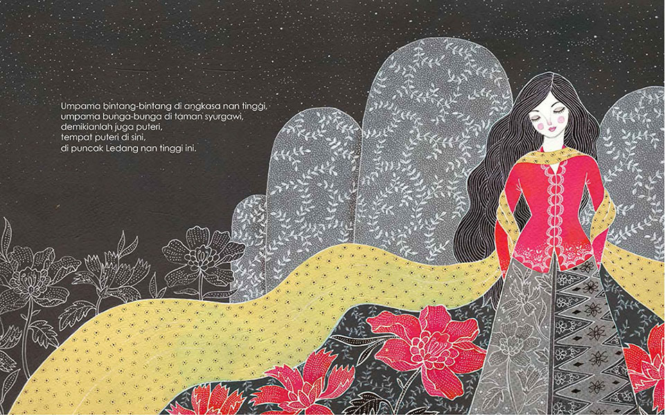 Buku 'Puteri Gunung Ledang' oleh Emila Yusof. Gambar: Oyezbookstore.com