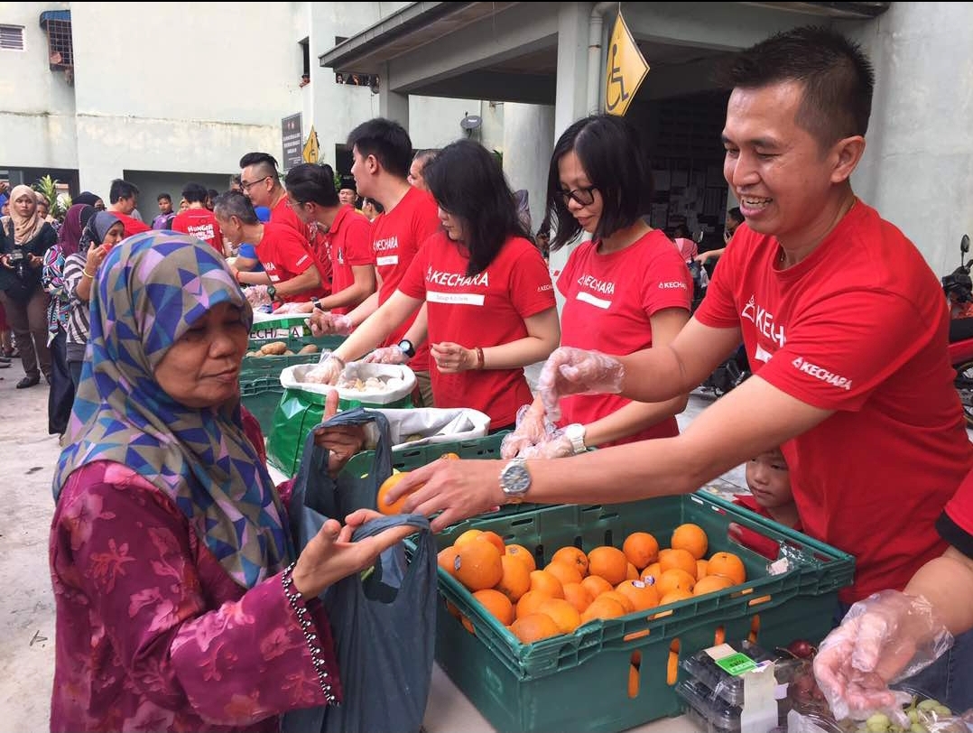 Gambar ihsan Kechara Soup Kitchen