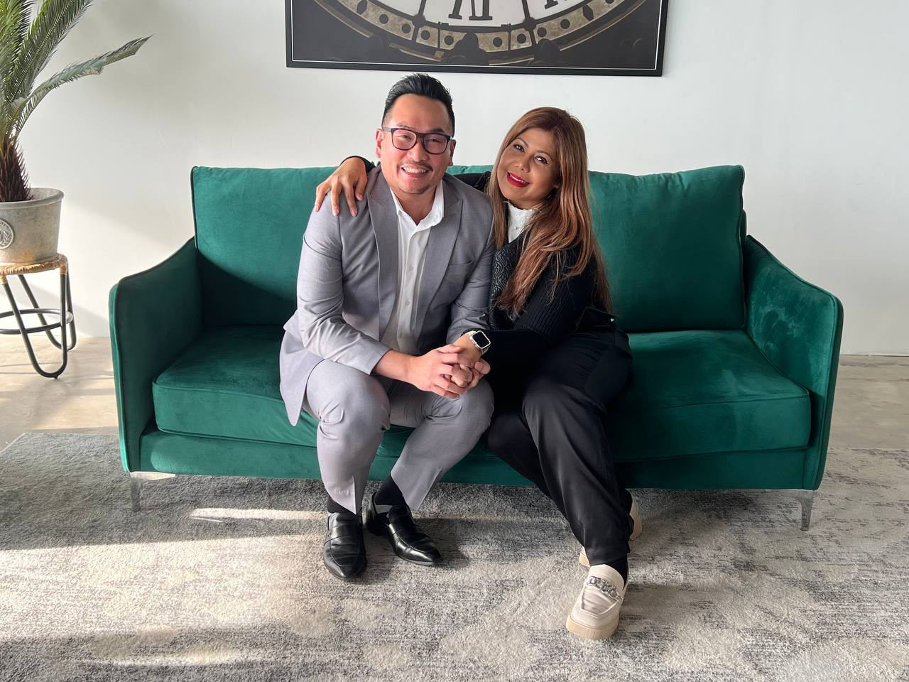AC Mizal dan Emilia Rosnaida - Gambar oleh Helmi Anuar