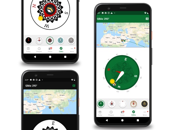 Tangkapan layar laman MuslimPro.com