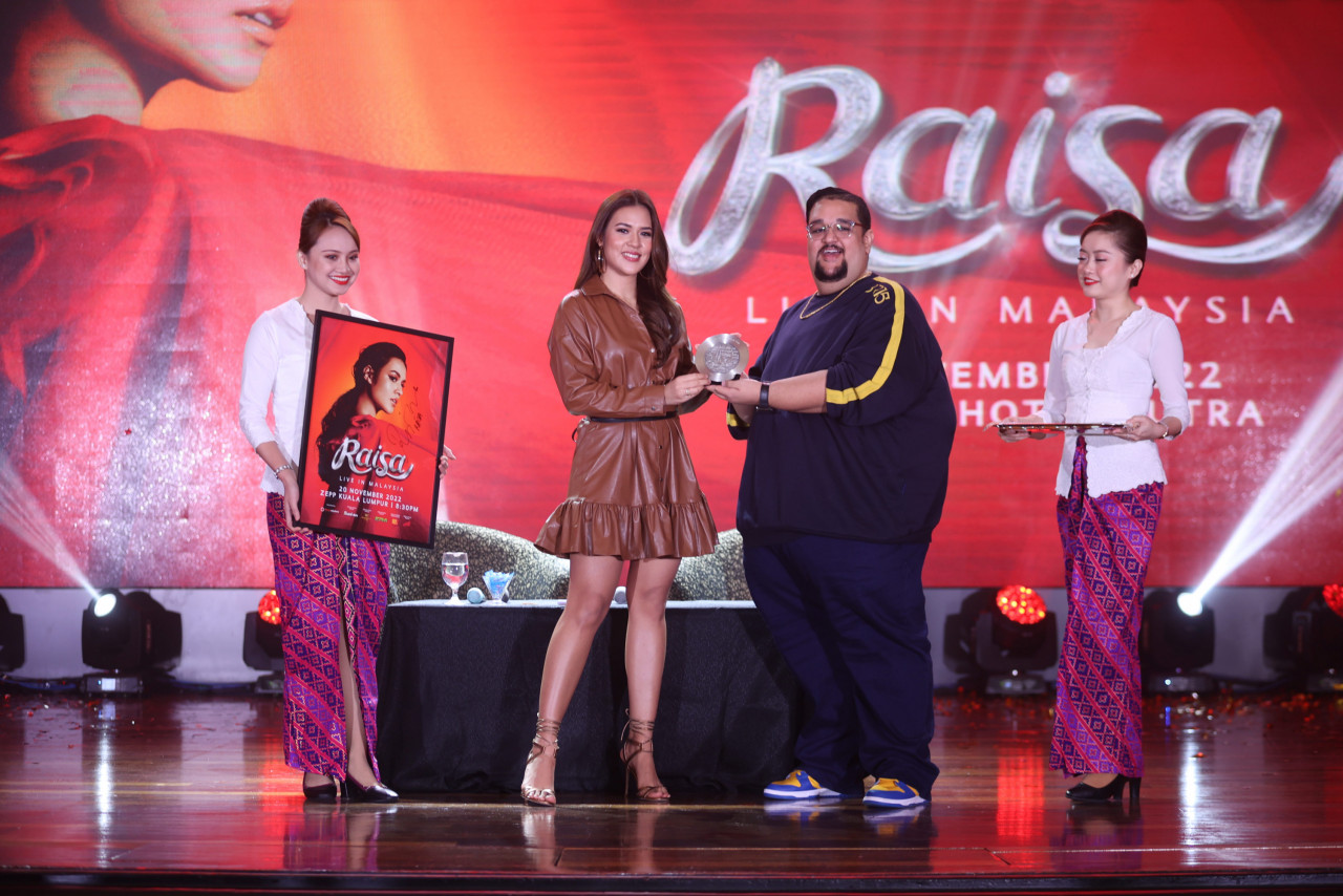 Raisa sebelum ini sebenarnya dia sudah pernah datang ke Malaysia untuk buat persembahan tetapi bukan di Kuala Lumpur