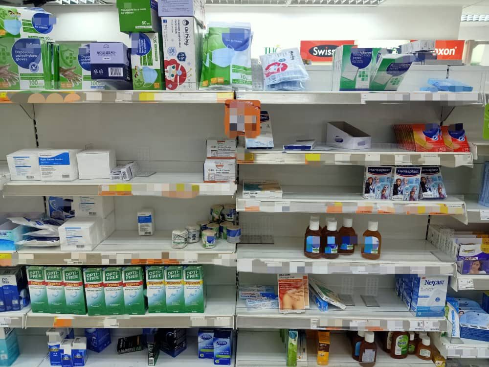 Kit ujian saringan RTK Antigen kini sukar diperolehi di farmasi di Tawau.